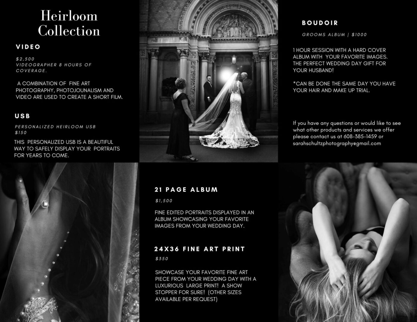 wedding photography pricing