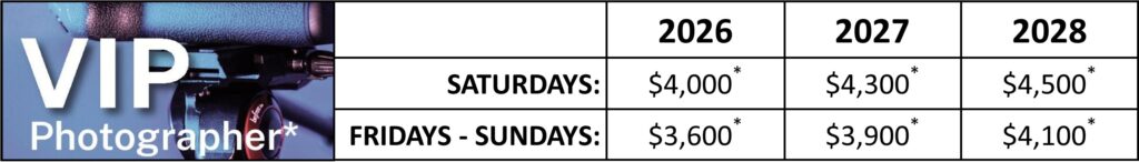 VIP Photographer Pricing for Wedding Photographers in La Crosse, WI