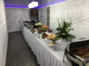 Buffet Room with variety of foods