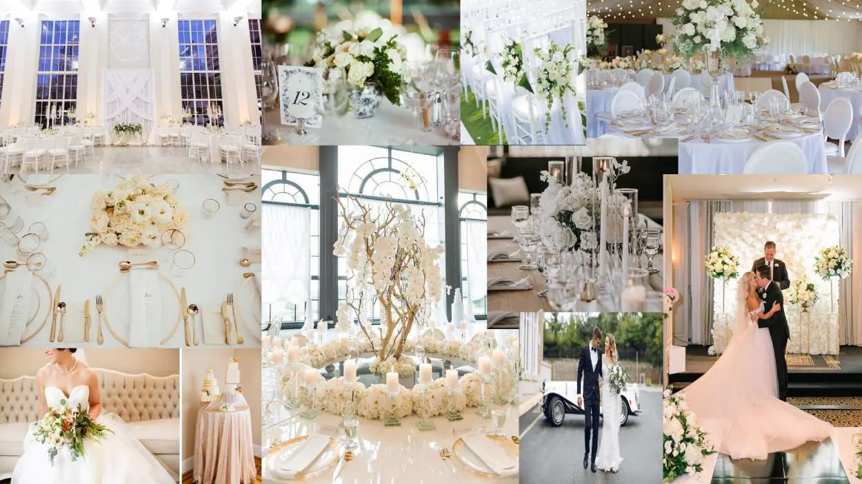 Classic and Timeless Wedding Decorations - Wedding Theme