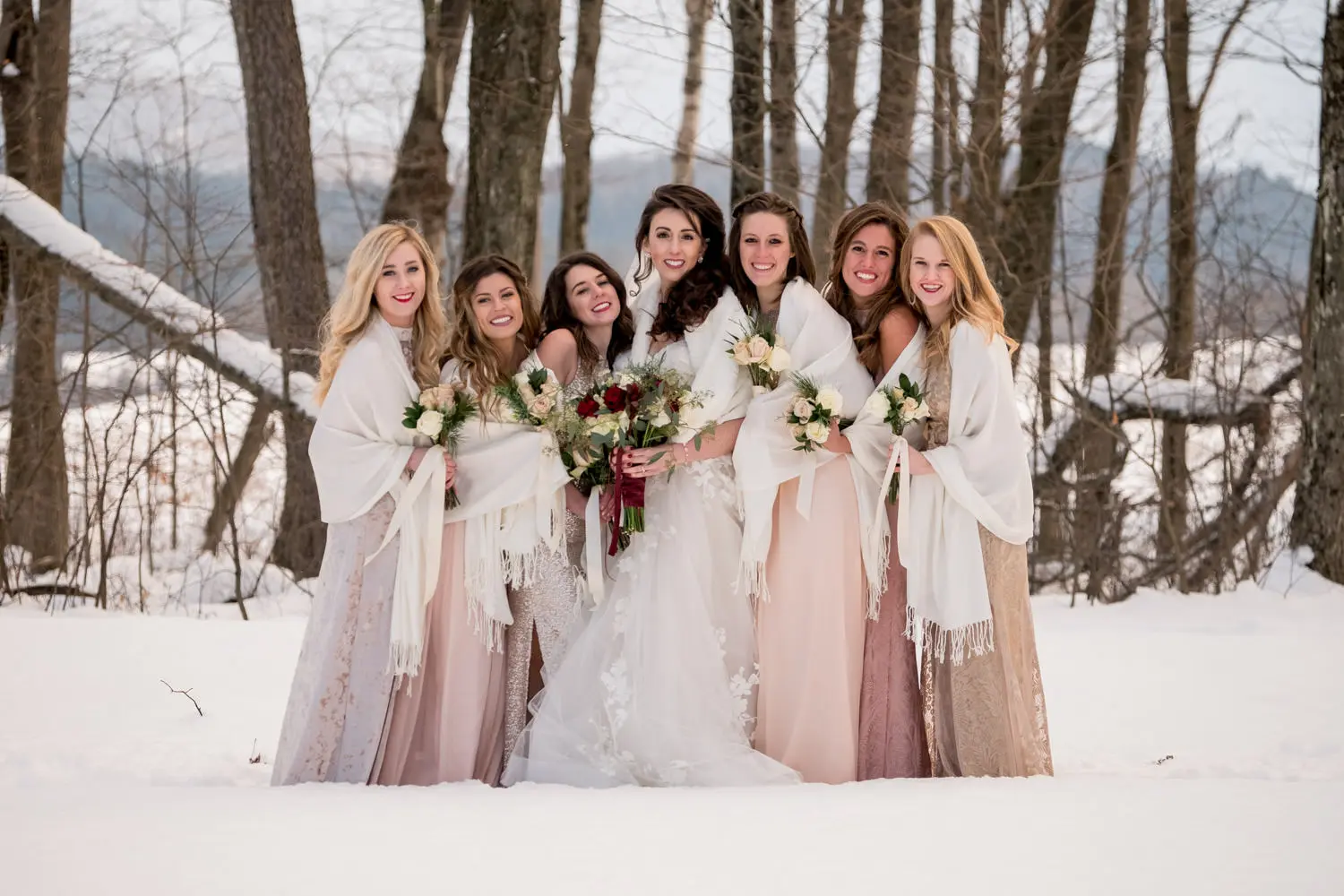 Winter Wedding Packages and Pricing at Celebrations on the River La Crosse, WI for Winter Weddings, Winter Wedding Venue Pricing and Packages
