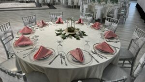 Wedding Decor Table Top Design for Rent