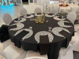 Wedding Decor Table Top Design for Rent